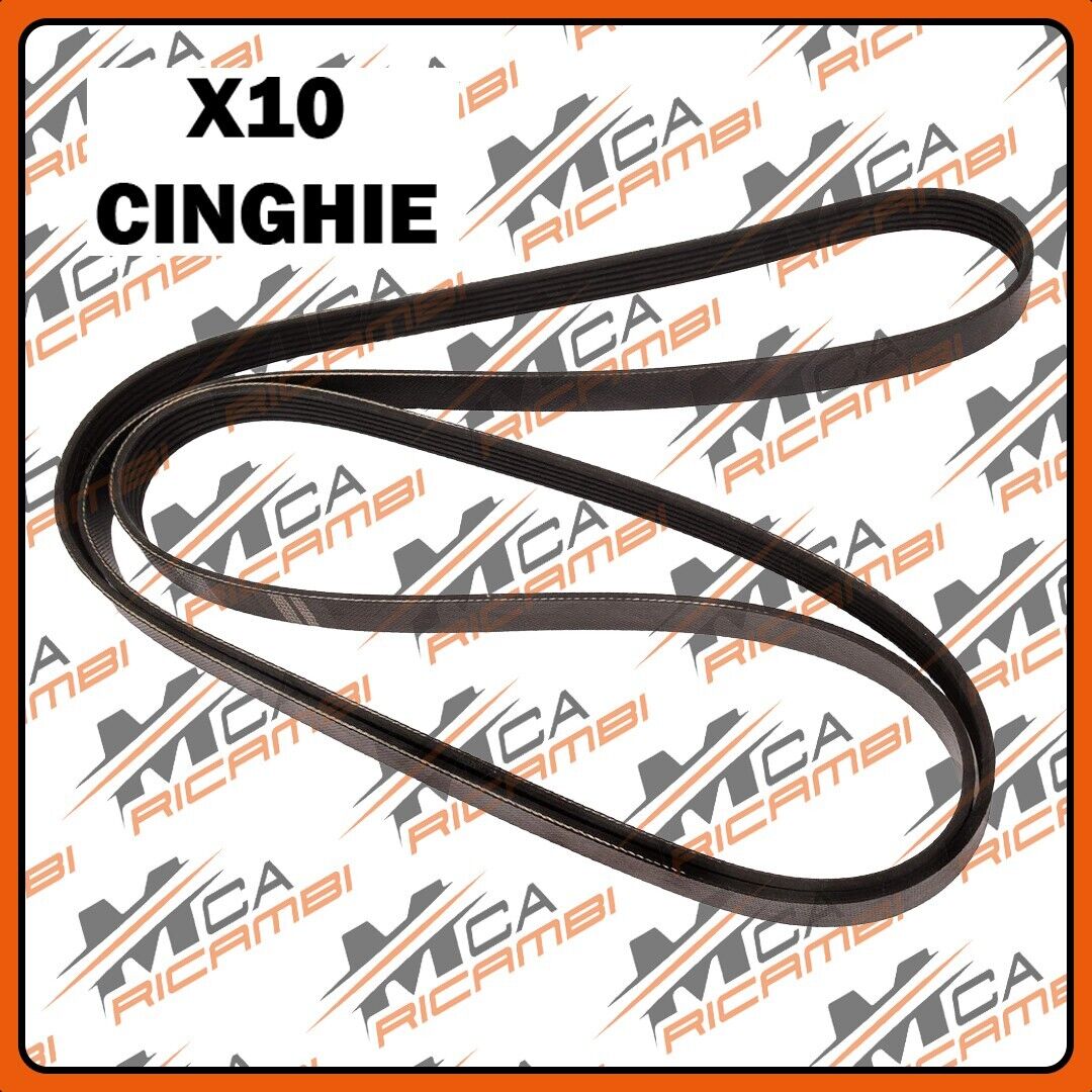 6PK3012 98035630 LOTTO X10 CINGHIE DI TRASMISSIONE CONTITECH ORIGINALI GM