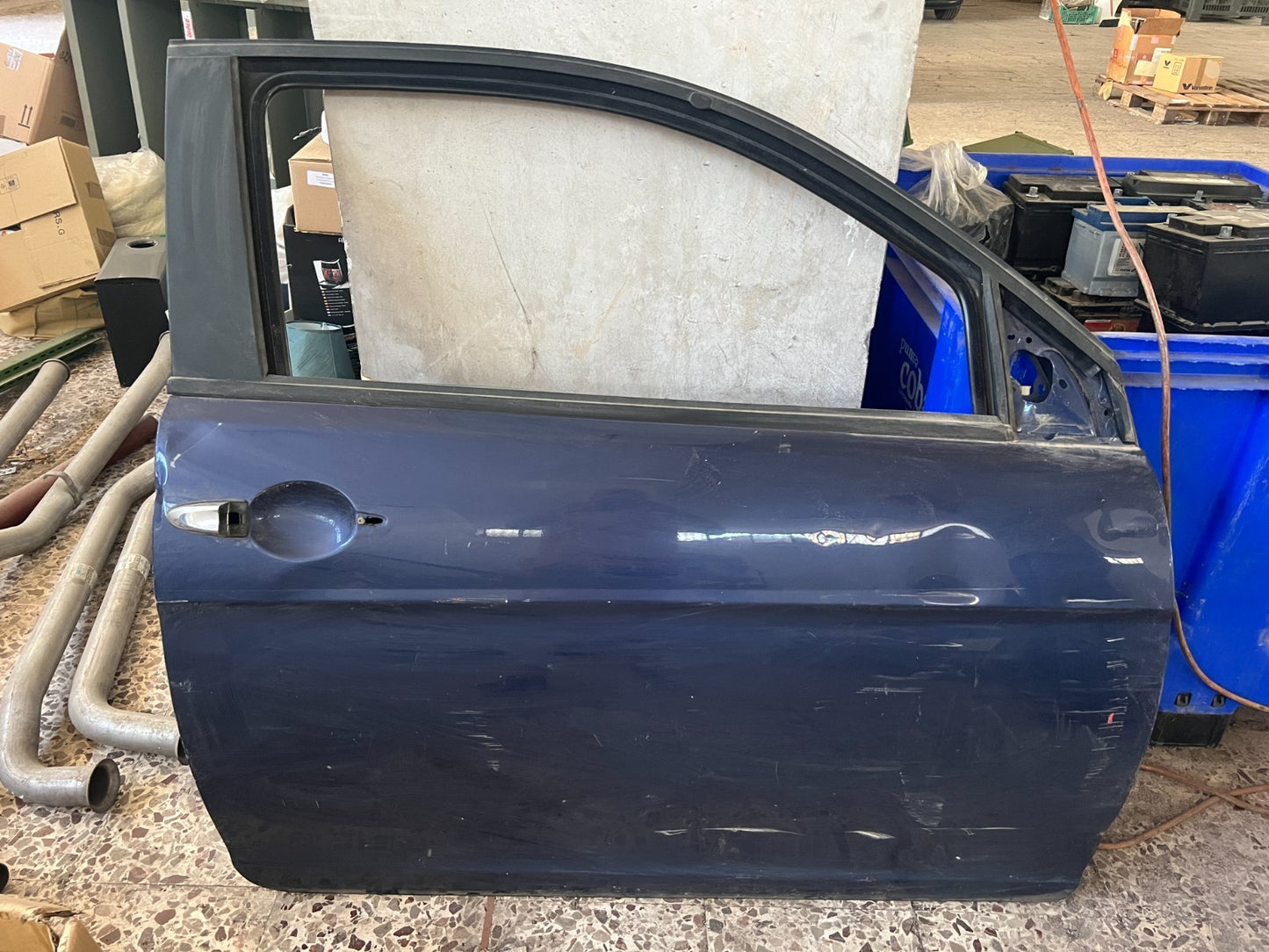 PORTIERA ANTERIORE BLU DESTRA LANCIA YPSILON 2004 SENZA PANNELLO E MANIGLIA