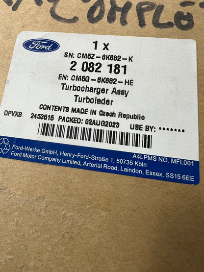 2082181 TURBINA COMPLETA ORIGINALE FORD PER MOTORI 1.0 ECO BOOST