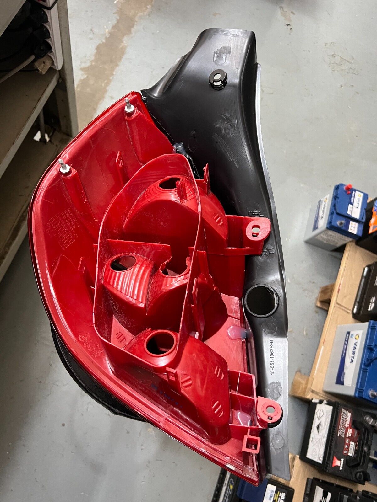 551-1963R-UE FARO FANALE STOP POSTERIORE DESTRO ORIGINALE DEPO RENAULT CLIO III