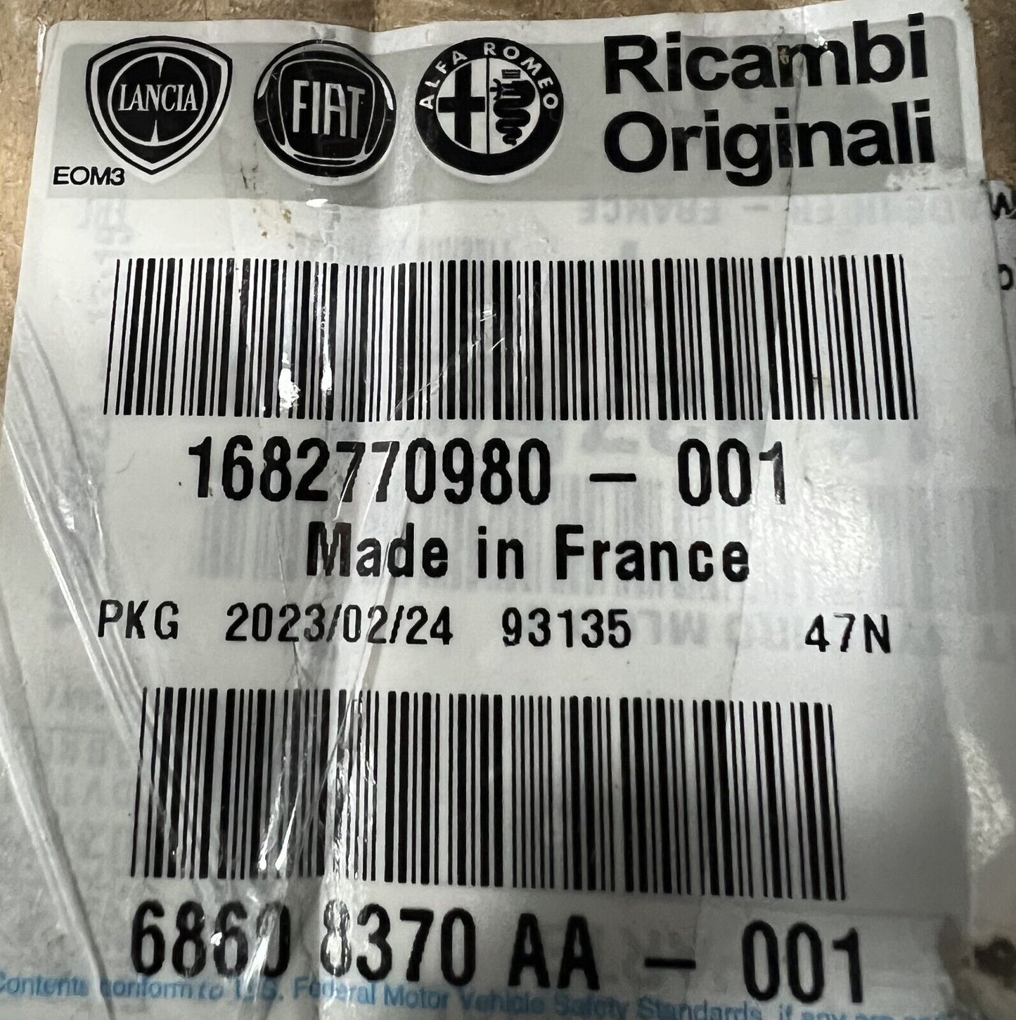 1682770980 - 6000633675 KIT SINCRONIZZATORE 1 E 2 MARCIA ORIGINALE FIAT DUCATO