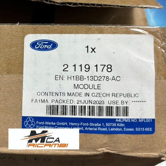MODULO PER CENTRALINA LED FORD,  PRODOTTO ORIGINALE FORD, CODICE 2119178