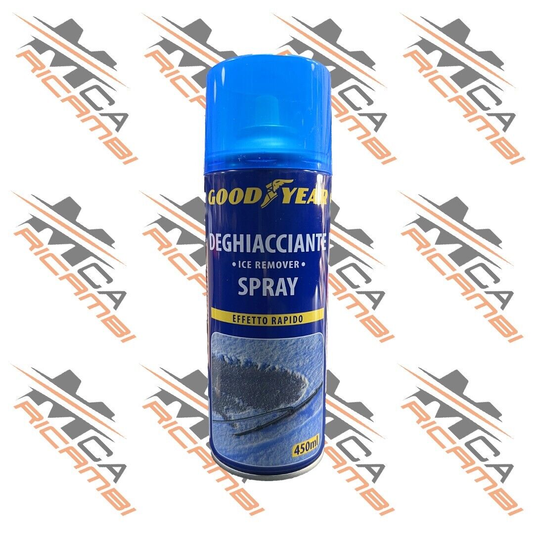 GOODYEAR 450ML DEGHIACCIANTE SPRAY ELIMINA GHIACCIO DA PARABREZZA E VETRI