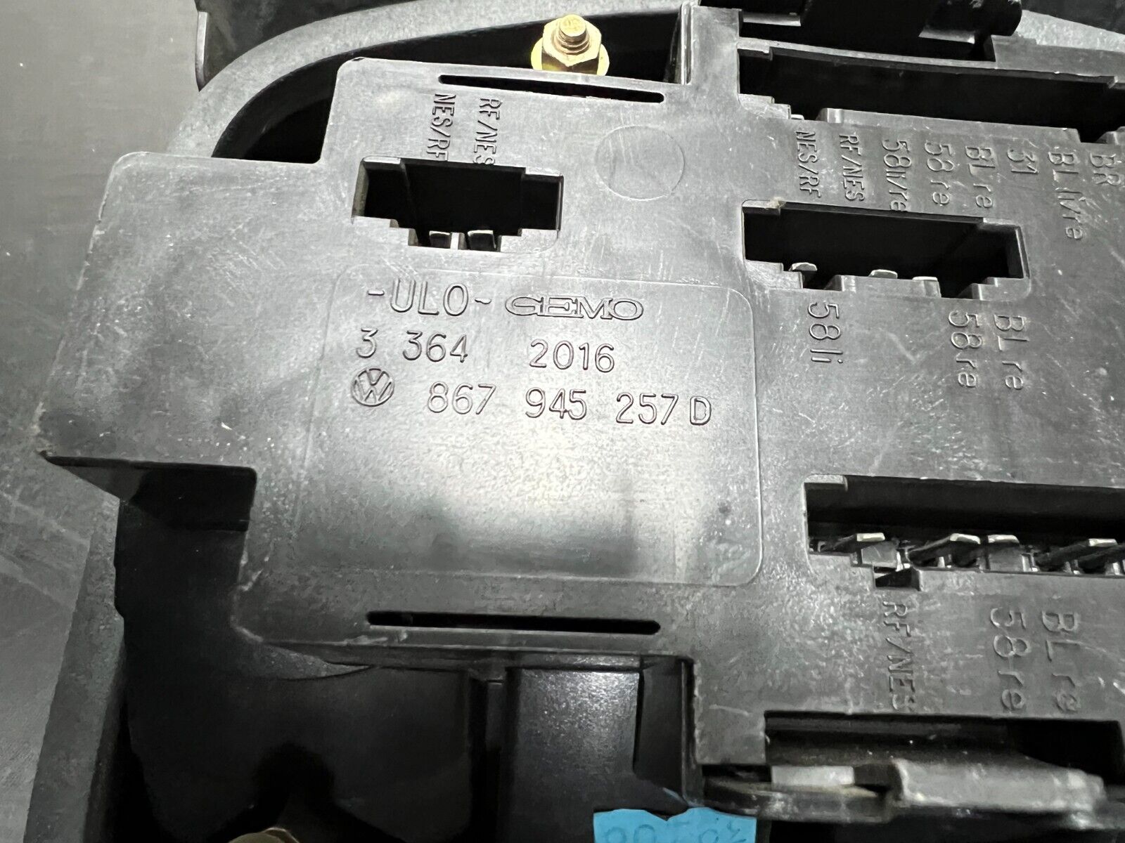 867945257D FARO FANALE STOP POSTERIORE DESTRO ORIGINALE VOLKSWAGEN POLO 86C