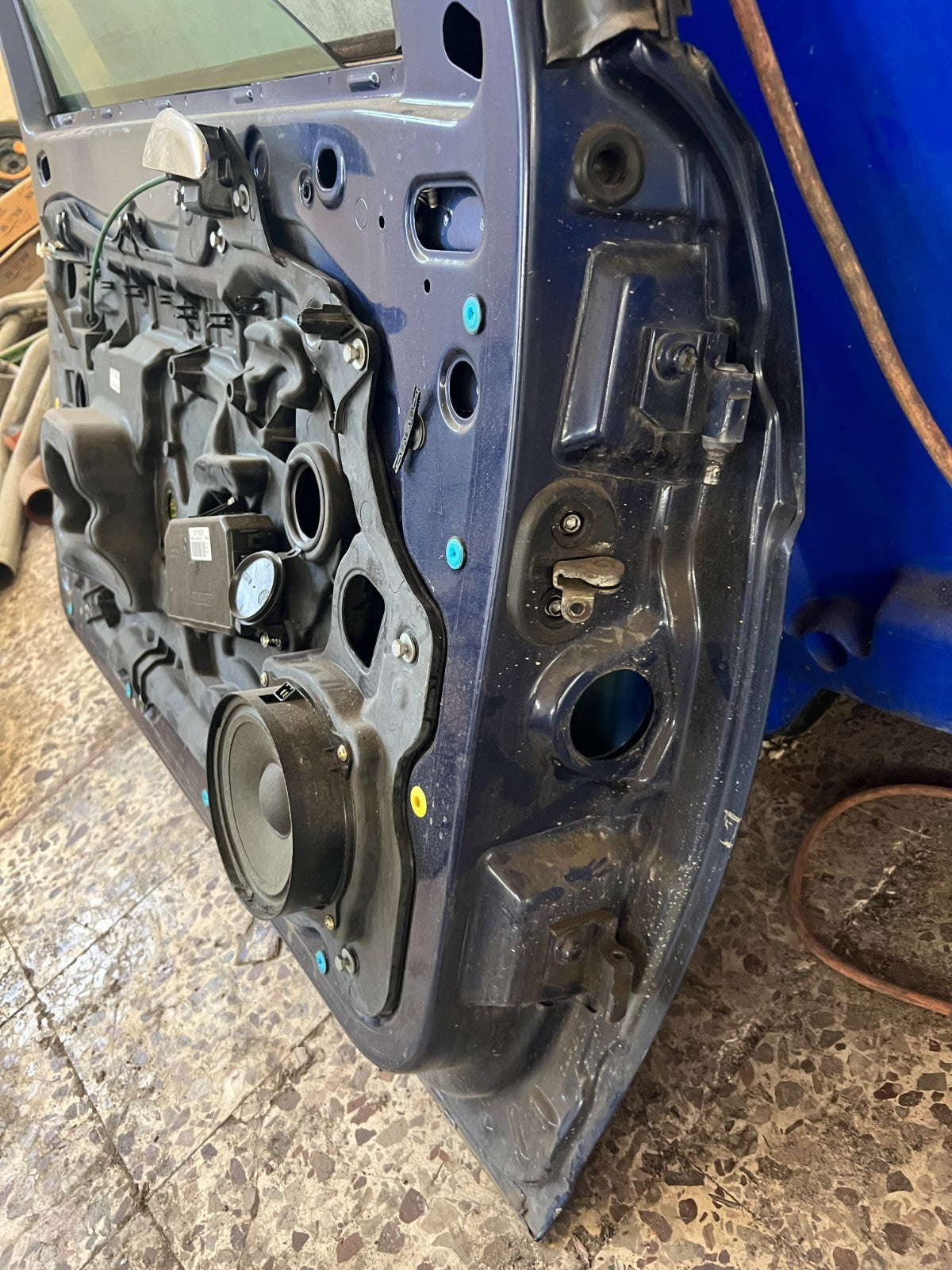 PORTIERA ANTERIORE BLU SINISTRA LANCIA YPSILON 2004 SENZA PANNELLO