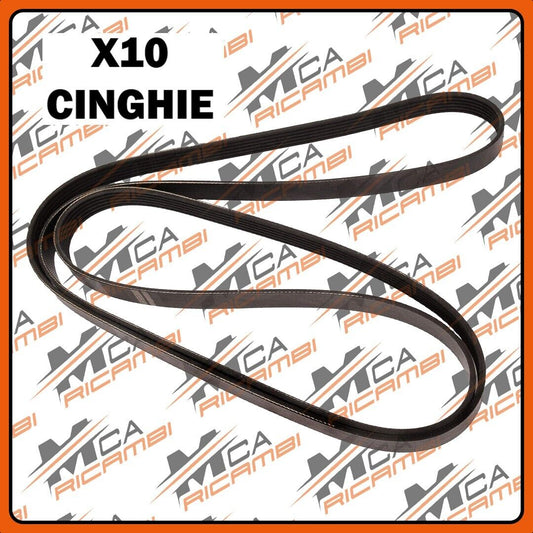 6PK3012 98035630 LOTTO X10 CINGHIE DI TRASMISSIONE CONTITECH ORIGINALI GM