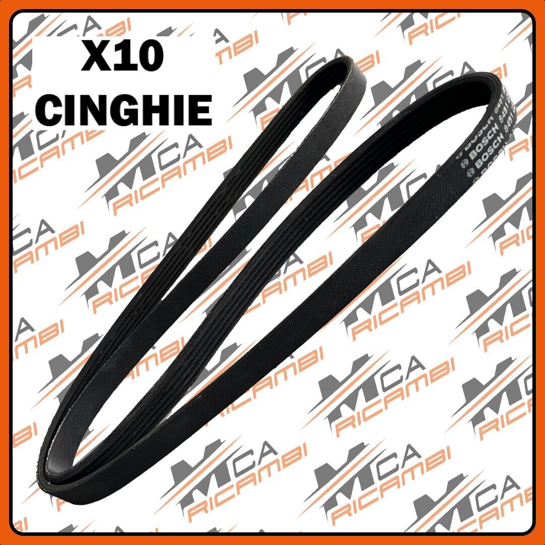 5PK1432 LOTTO X10 CINGHIE DI TRASMISSIONE ORIGINALI BOSCH