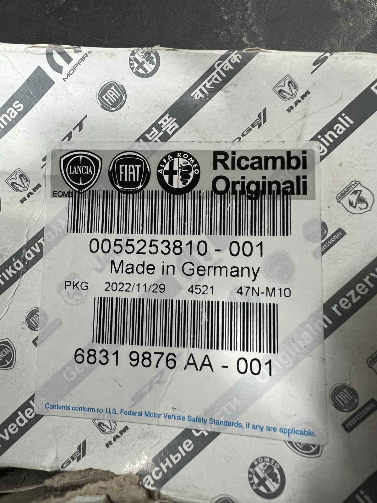 55253810 ANELLO SINCRONIZZATORE CAMBIO ORIGINALE FIAT