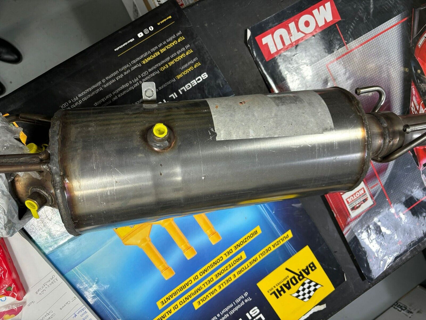 FILTRO ANTIPARTICOLATO CON CATALIZZATORE ORIGINALE FIAT COD. 1389245080