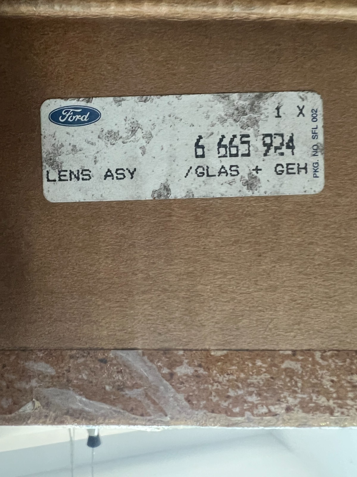 6665924 FANALE FARO STOP POSTERIORE SINISTRO ORIGINALE FORD FIESTA 1989 A 1995