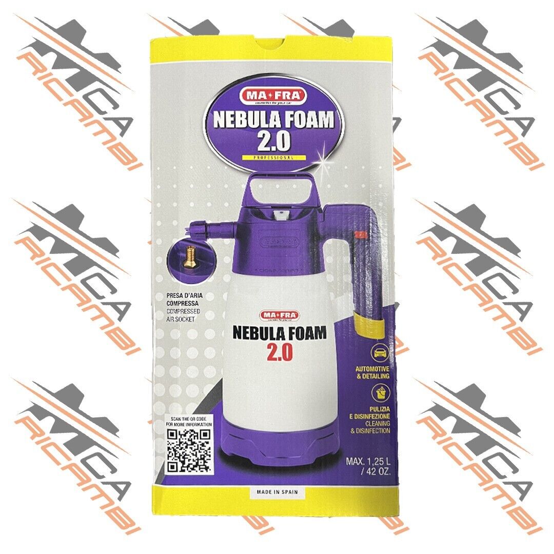 MAFRA NEBULA FOAM 2.0 NEBULIZZATORE SCHIUMOGENO MANUALE O AD ARIA COMPRESSA
