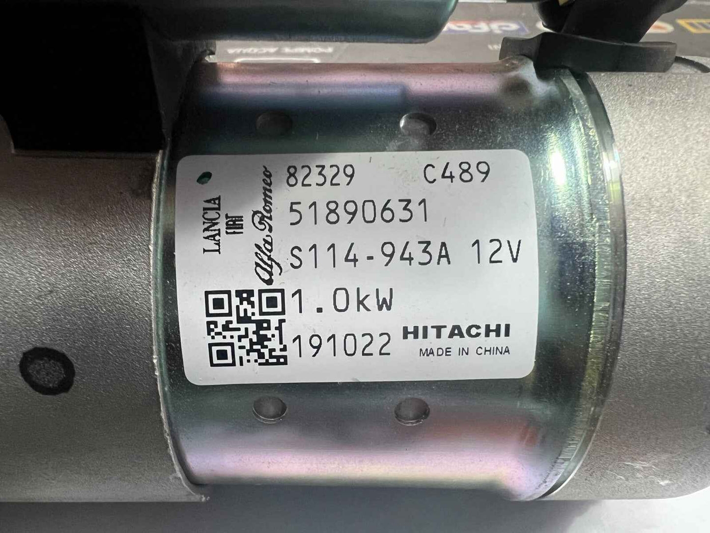 51890631 MOTORINO DI AVVIAMENTO ORIGIALE FIAT ABARTH ALFA ROMEO FORD LANCIA