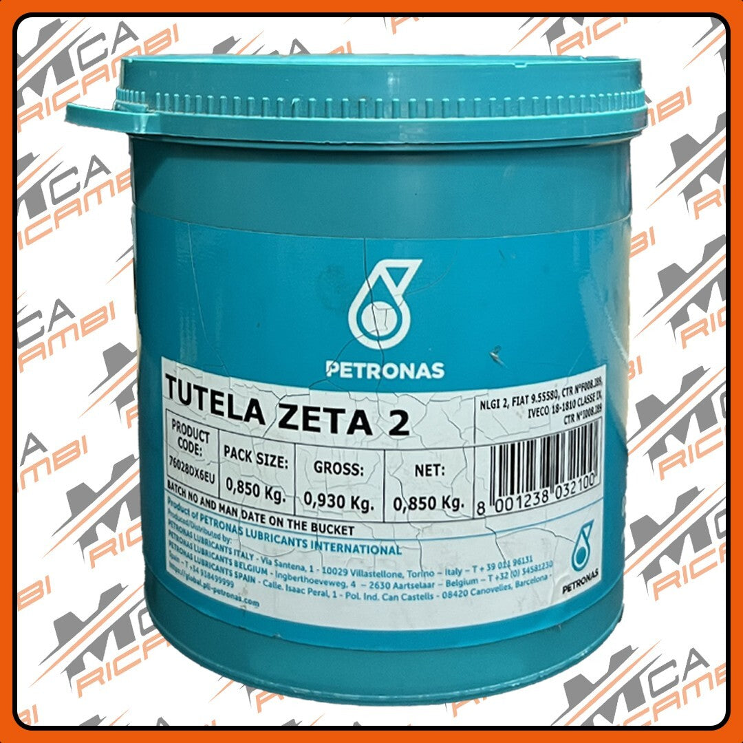 PETRONAS TUTELA ZETA 2 GRASSO BIANCO AL LITIO 850GR 76028DX6EU