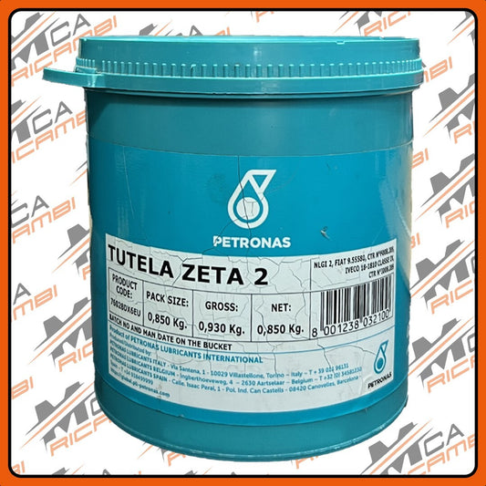 PETRONAS TUTELA ZETA 2 GRASSO BIANCO AL LITIO 850GR 76028DX6EU