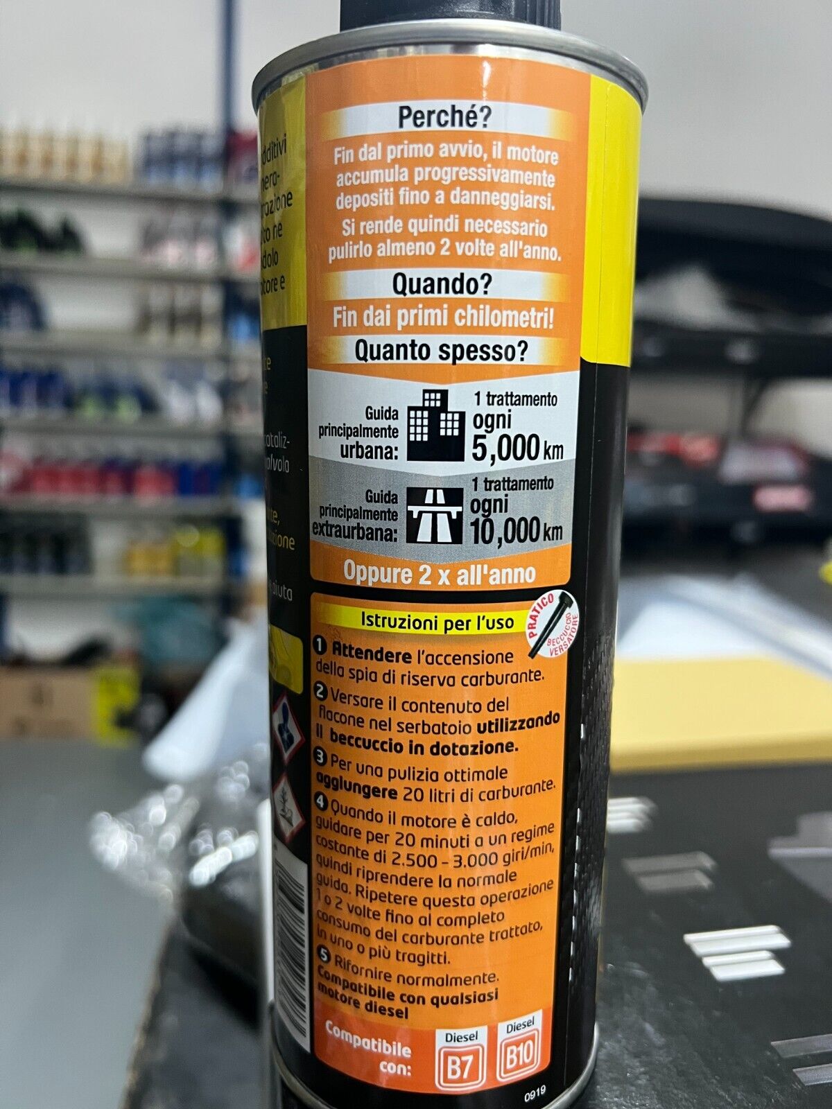 BARDAHL PULITORE DIESEL 5 IN 1 INIETTORI VALVOLE TURBO CATALIZZATORE EGR 500ML