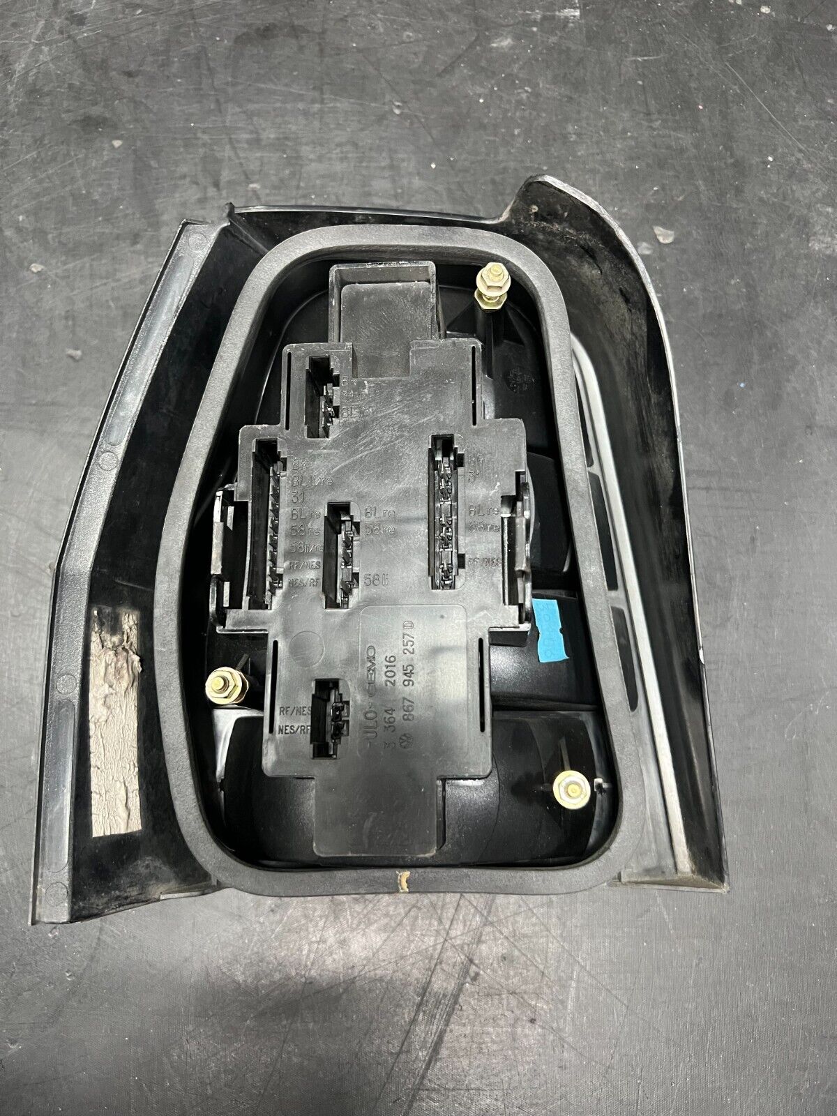 867945257D FARO FANALE STOP POSTERIORE DESTRO ORIGINALE VOLKSWAGEN POLO 86C