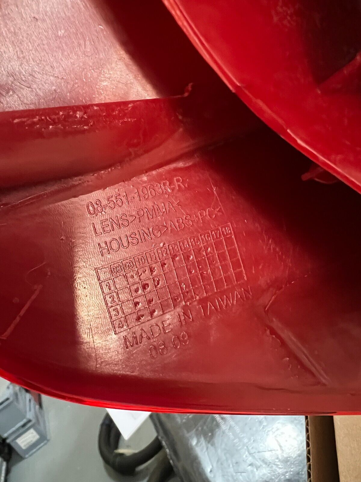 551-1963R-UE FARO FANALE STOP POSTERIORE DESTRO ORIGINALE DEPO RENAULT CLIO III