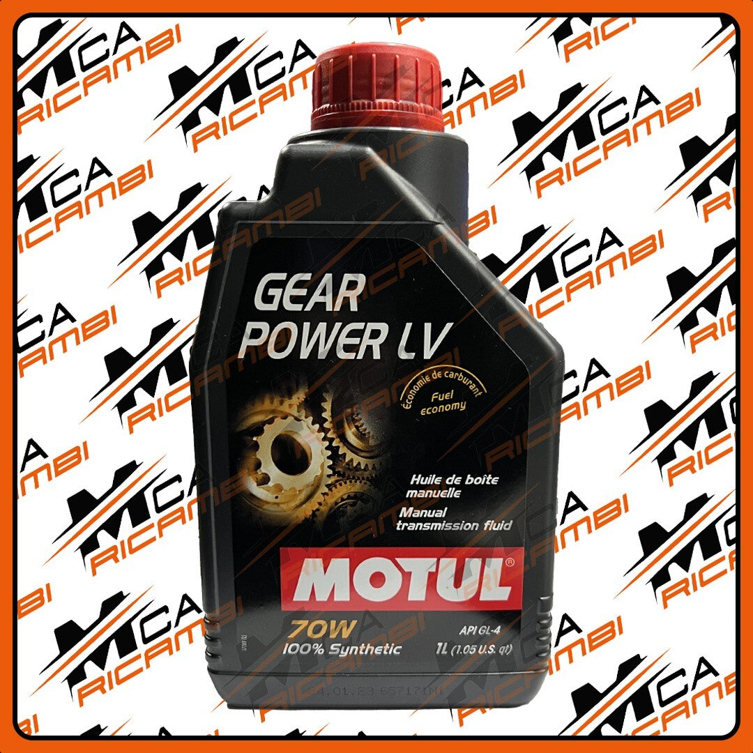 OLIO TRASMISSIONE CAMBIO MANUALE 1L MOTUL GEAR POWER LV 70W