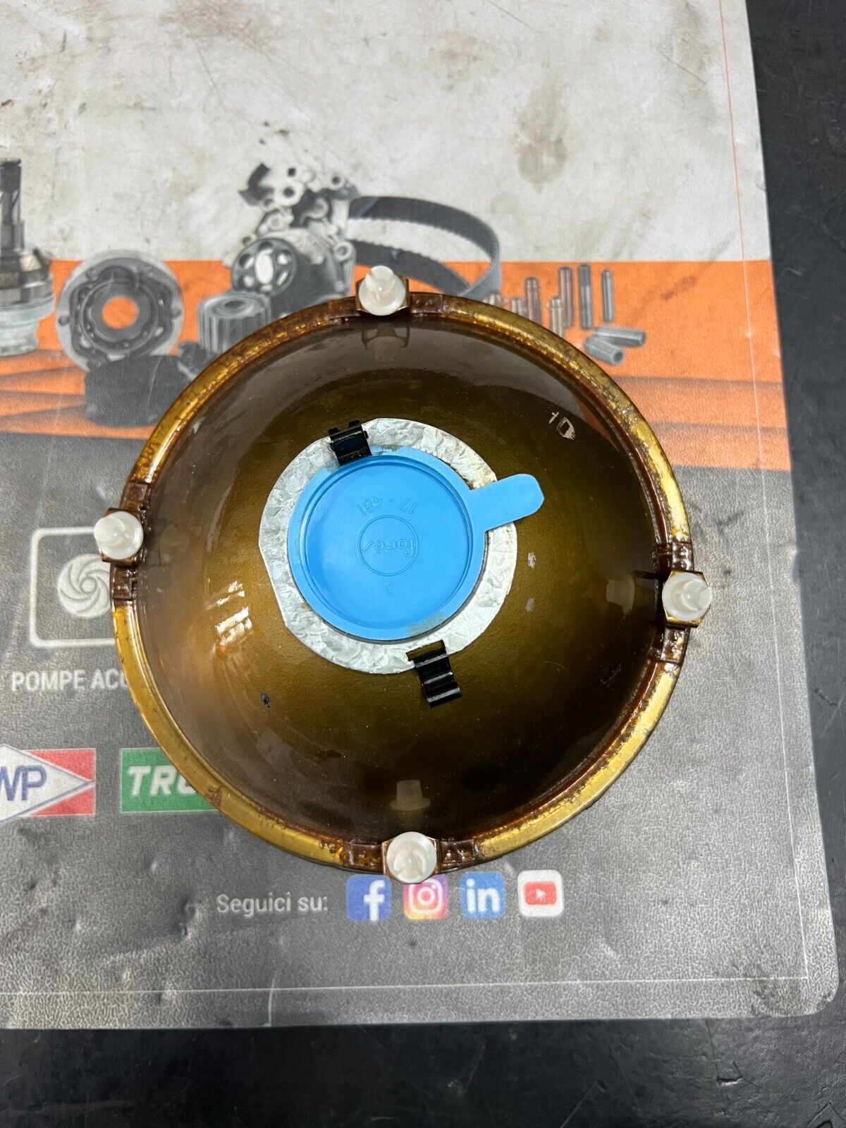 10004141 FARO FANALE ANTERIORE ORIGINALE FORES FIAT RITMO