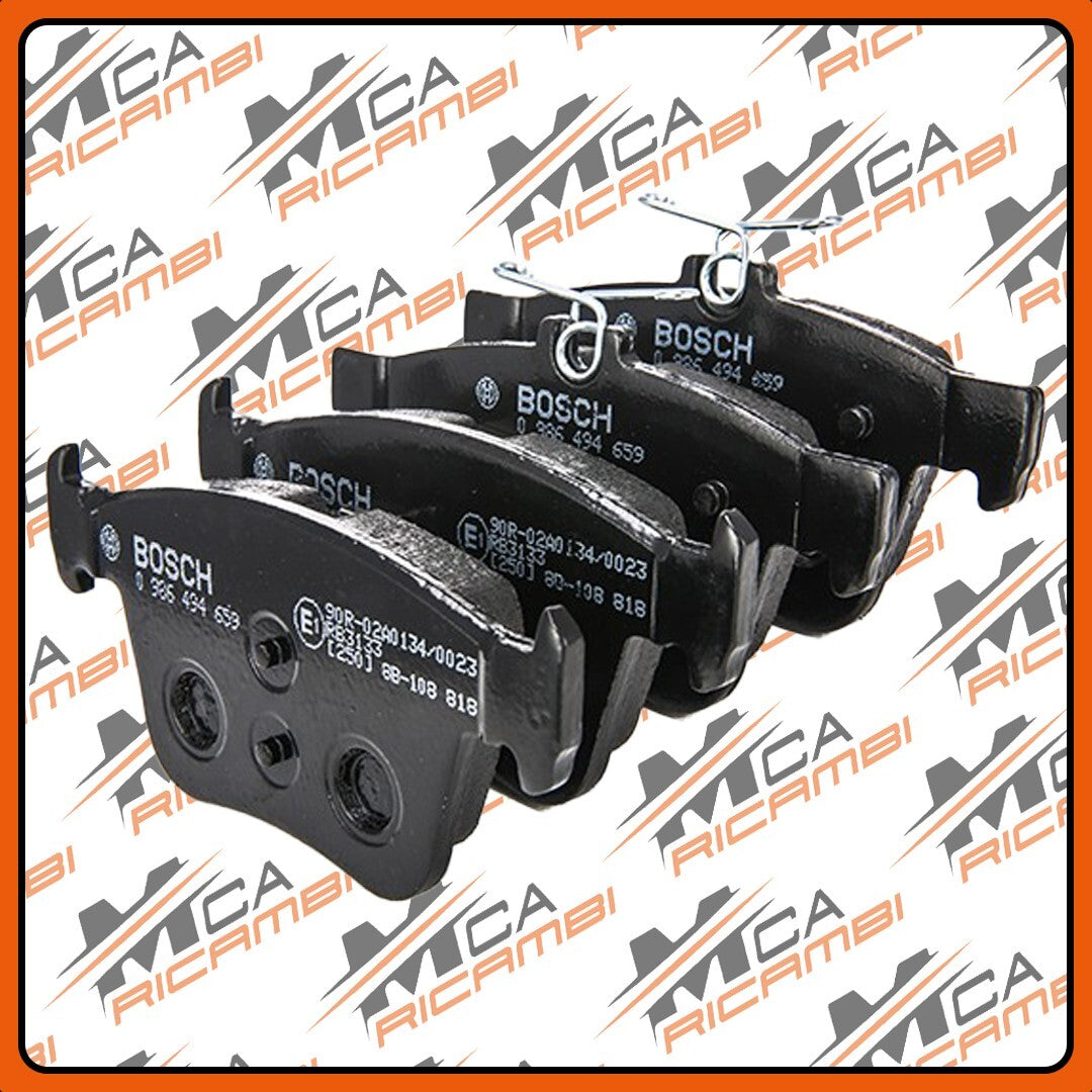 0986494659 BOSCH PASTIGLIE FRENO POSTERIORI WV GOLF 7 AUDI A3  SEAT CUPRA SKODA