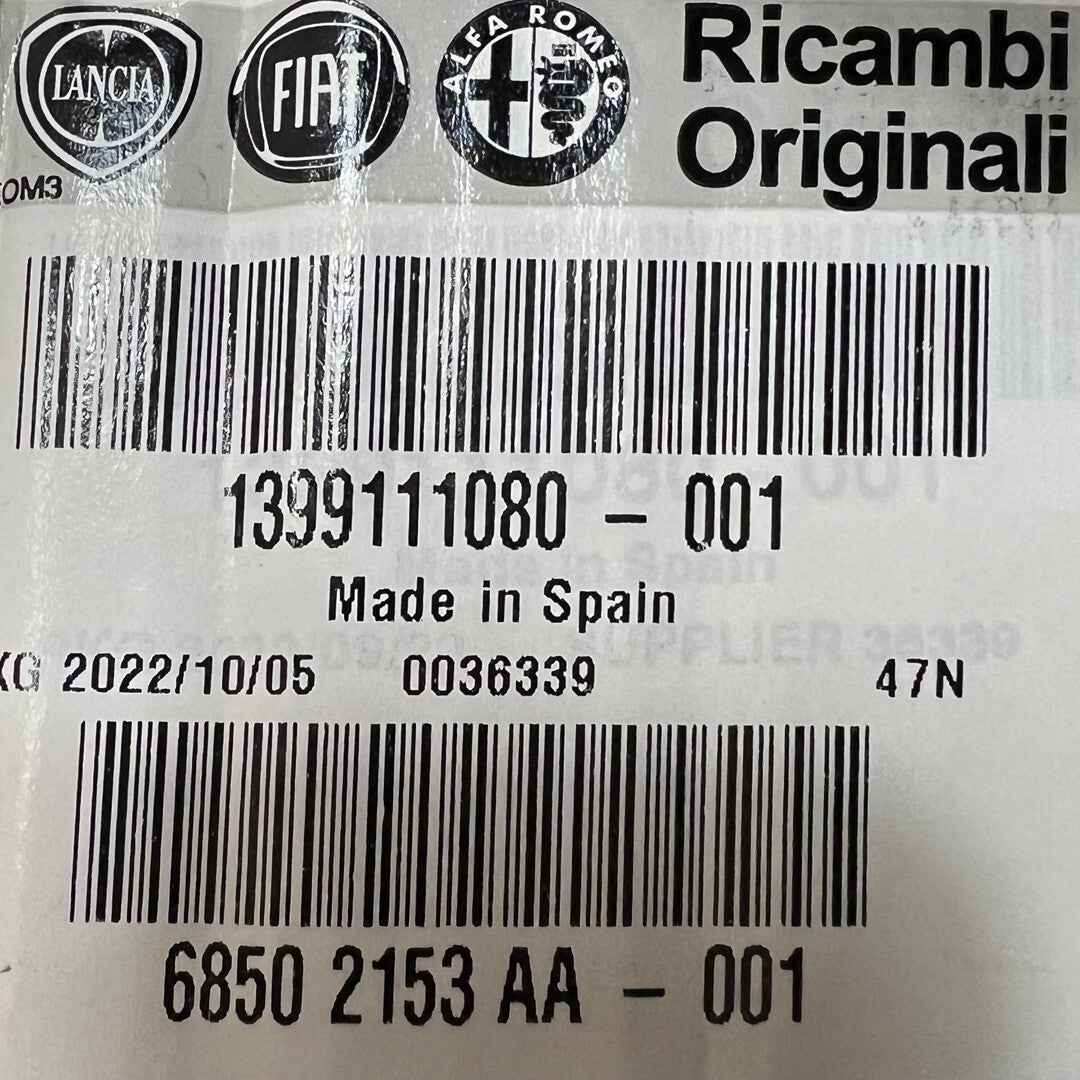 1399111080 CONDENSATORE CLIMATIZZATORE ARIA CONDIZIONATA ORIGINALE FIAT