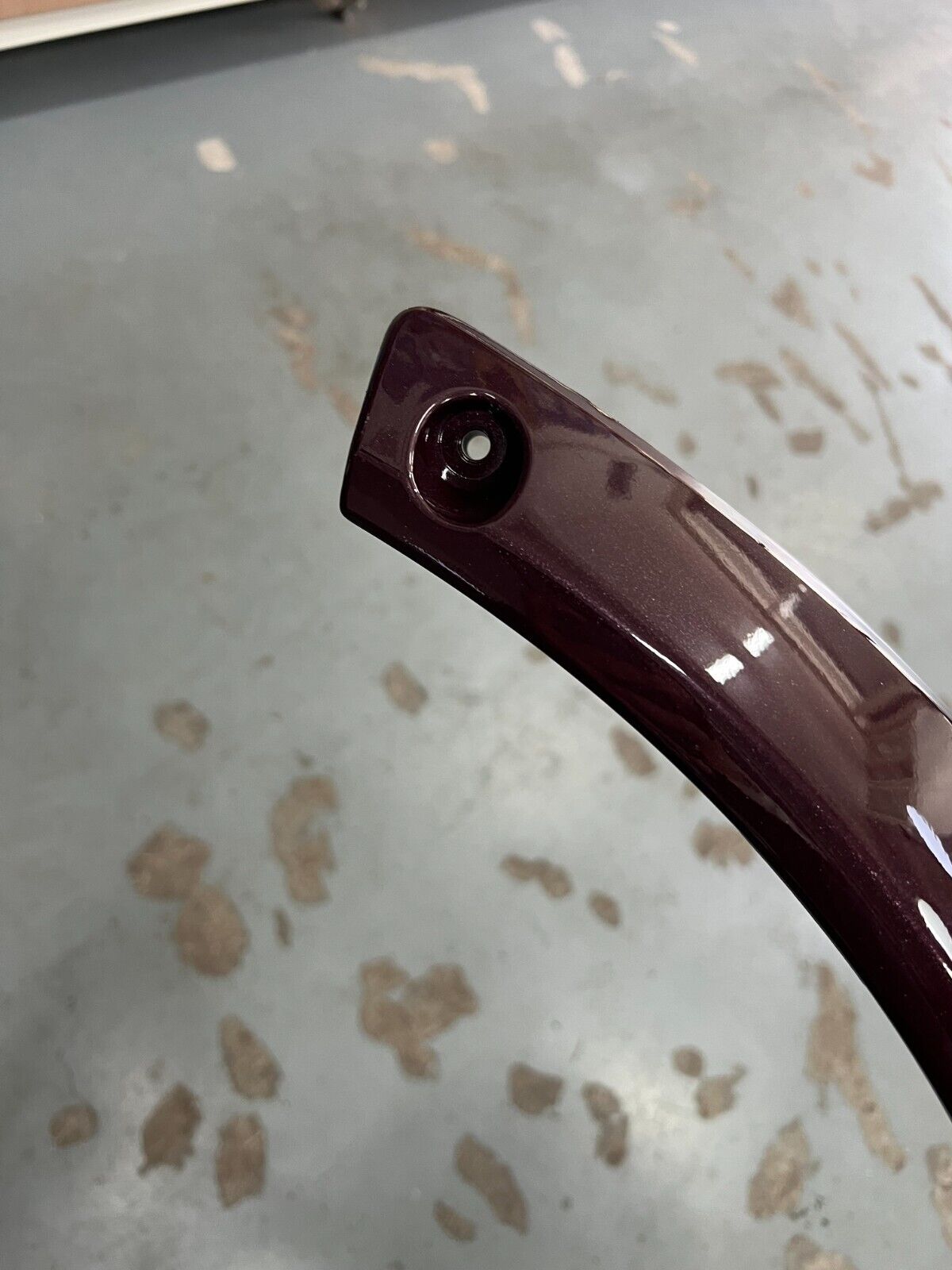 ME3023064 PARAFANGO POSTERIORE SINISTRO SMART 450 CABRIO VERNICIATO BORDEAUX