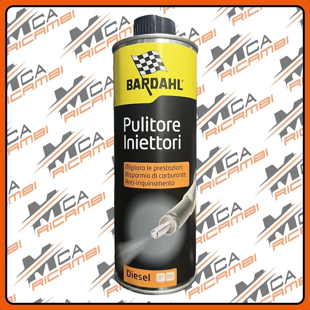 BARDAHL PULITORE INIETTORI DIESEL 500 ML MIGLIORA PRESTAZIONI E CONSUMI