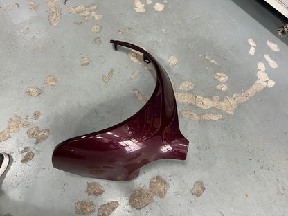ME3023064 PARAFANGO POSTERIORE SINISTRO SMART 450 CABRIO VERNICIATO BORDEAUX