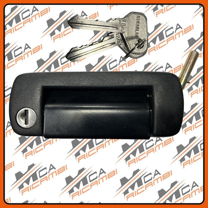 80/206 MANIGLIA ESTERNA SINISTRA ORIGINALE MIRAGLIO CON CHIAVI FIAT CAMPAGNOLA