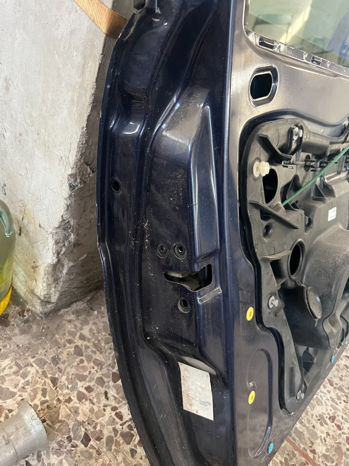 PORTIERA ANTERIORE BLU SINISTRA LANCIA YPSILON 2004 SENZA PANNELLO