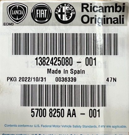 1382425080 RADIATORE MOTORE ORIGINALE FIAT DUCATO