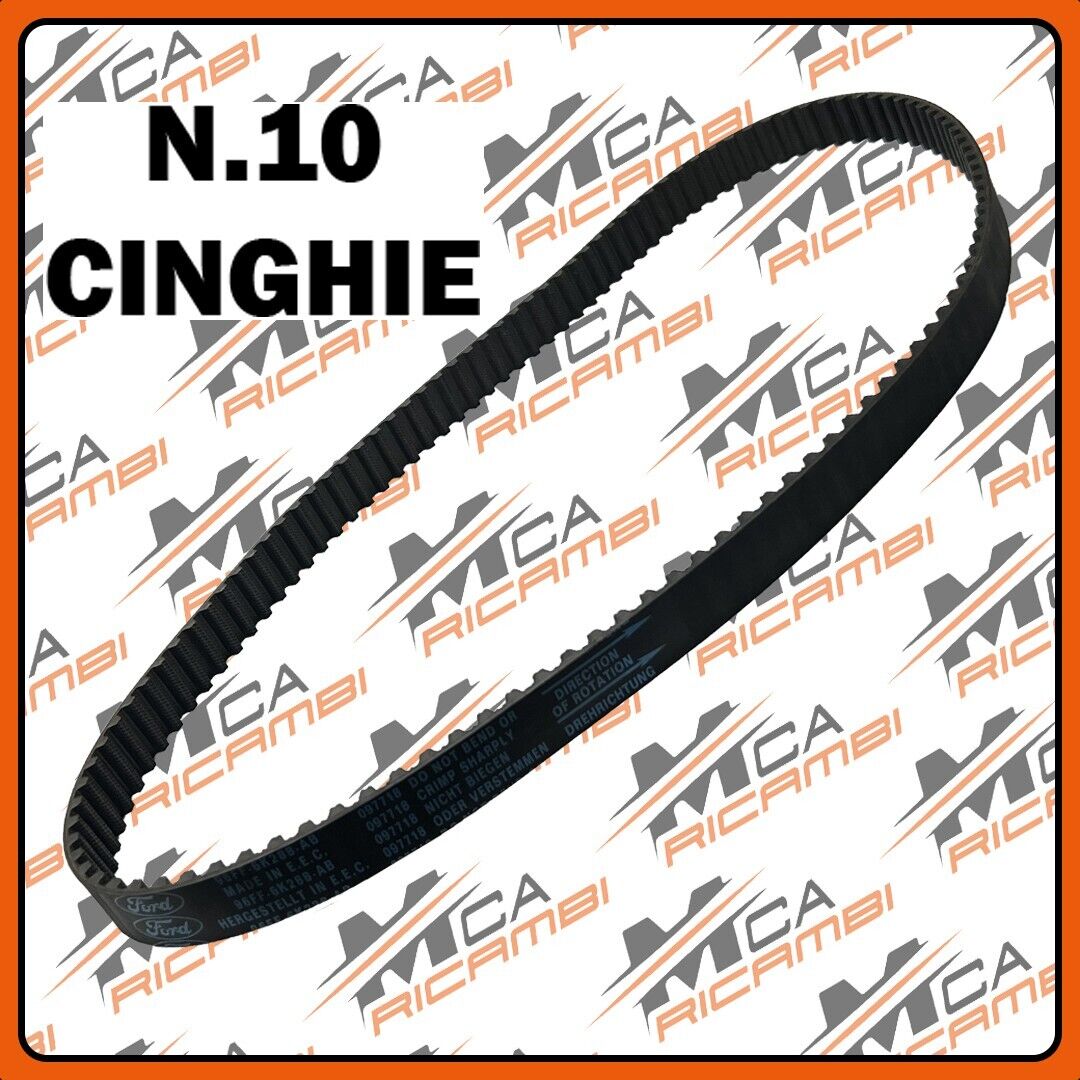 1113179 96FF-6K288-AB LOTTO DA 10 CINGHIE DI DISTRIBUZIONE ORIGINALI FORD