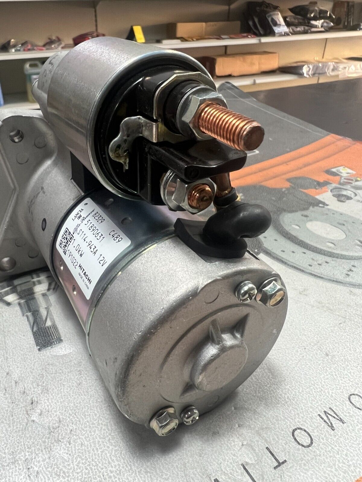 51890631 MOTORINO DI AVVIAMENTO ORIGIALE FIAT ABARTH ALFA ROMEO FORD LANCIA
