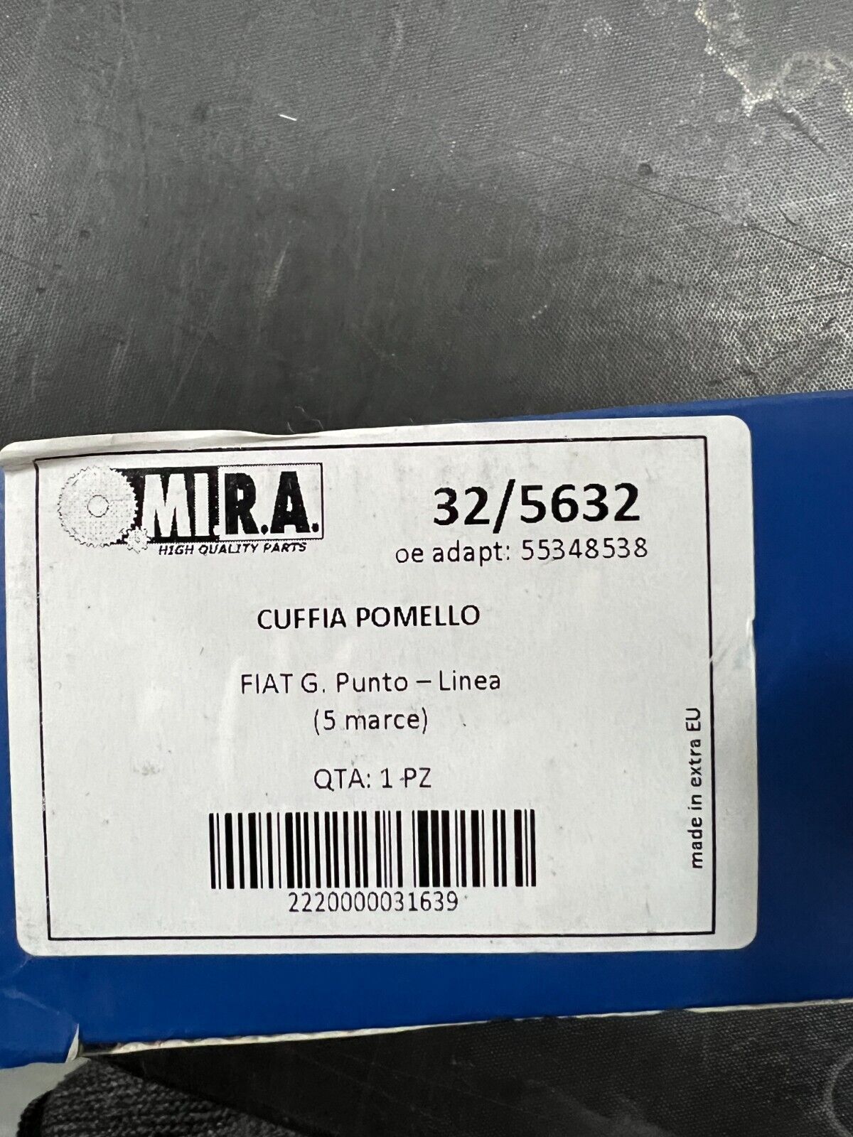 32/5632 POMELLO CAMBIO COMPLETO 5 MARCE FIAT G. PUNTO
