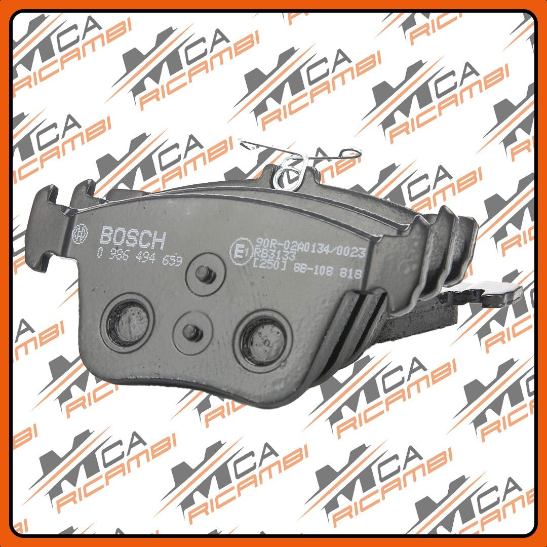 0986494659 BOSCH PASTIGLIE FRENO POSTERIORI WV GOLF 7 AUDI A3  SEAT CUPRA SKODA