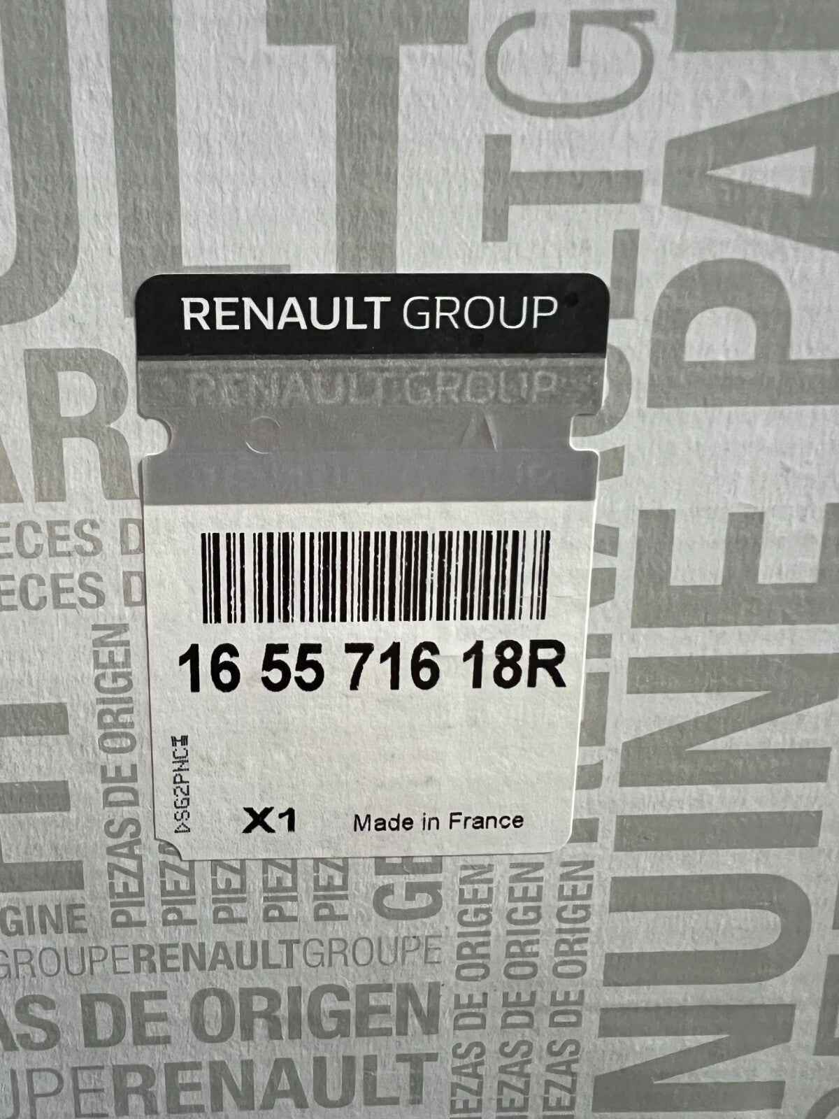 FILTRO CARBURANTE GASOLIO ORIGINALE RENAULT 165571618R