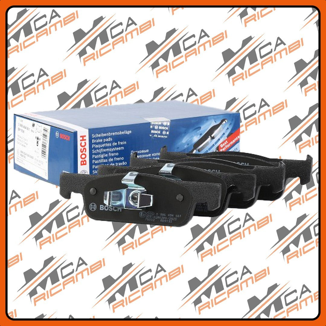 0986494661 BOSCH PASTIGLIE FRENO ANTERIORI PER DACIA RENAULT E SMART