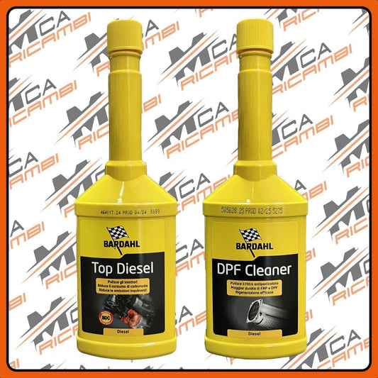 BARDAHL KIT PULIZIA ADDITIVO DPF CLEANER + TOP DIESEL 250ML