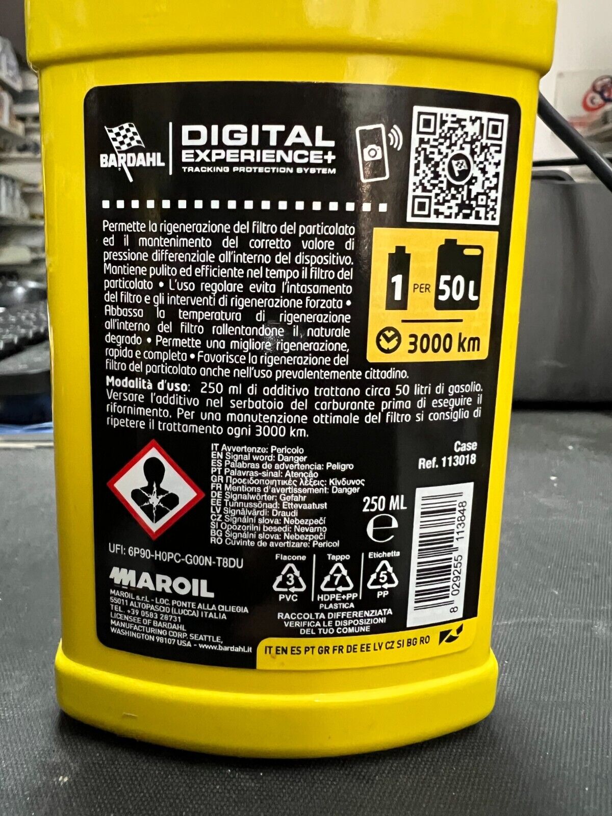 BARDAHL KIT PULIZIA ADDITIVO DPF CLEANER + TOP DIESEL 250ML