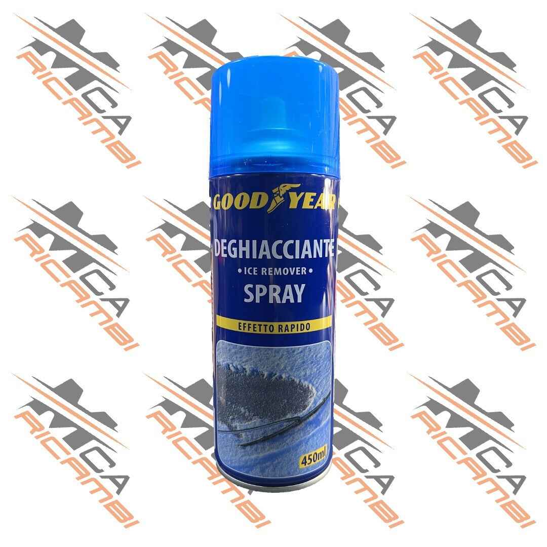 GOODYEAR 450ML DEGHIACCIANTE SPRAY ELIMINA GHIACCIO DA PARABREZZA E VETRI