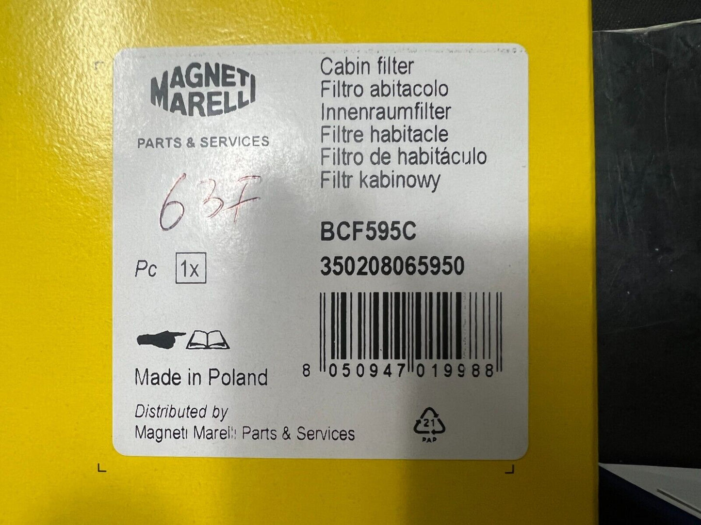 KIT TAGLIANDO JEEP RENEGADE 1.6 DIESEL MAGNETI MARELLI + 5L OLIO VALVOLINE 5W30