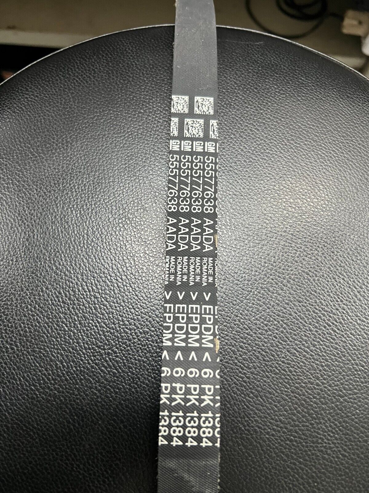 6PK-1384 LOTTO X10 CINGHIE DI TRASMISSIONE ORIGINALI GM