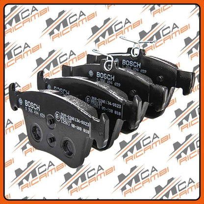0986494659 BOSCH PASTIGLIE FRENO POSTERIORI WV GOLF 7 AUDI A3 SEAT CUPRA SKODA