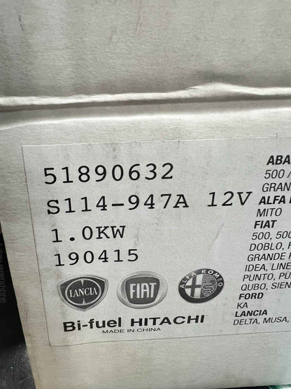 51890632 MOTORINO DI AVVIAMENTO ORIGIALE FIAT ABARTH ALFA ROMEO FORD LANCIA