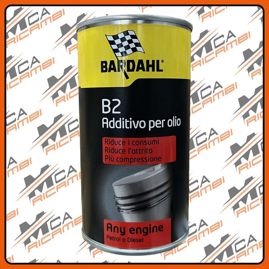 BARDAHL B2 ADDITIVO PER OLIO RIDUCE I CONSUMI PER TUTTI I MOTORI 300ML