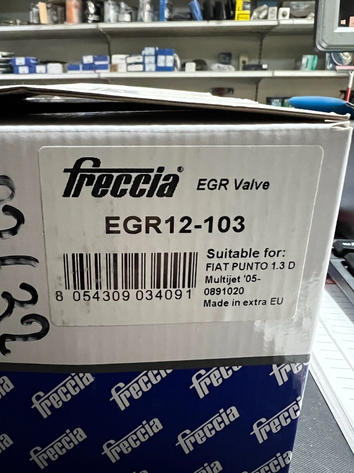 EGR12-103 VALVOLA EGR ORIGINALE FRECCIA PER FIAT-LANCIA-SUZUKI-OPEL
