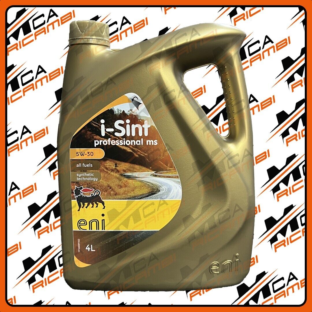 OLIO MOTORE 4L ENI I-SINT PROFESSIONAL MS 5W30 SYNTHETIC TECHNOLOGY