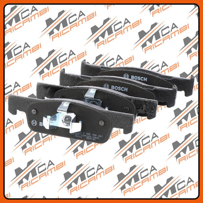 0986494661 BOSCH PASTIGLIE FRENO ANTERIORI PER DACIA RENAULT E SMART
