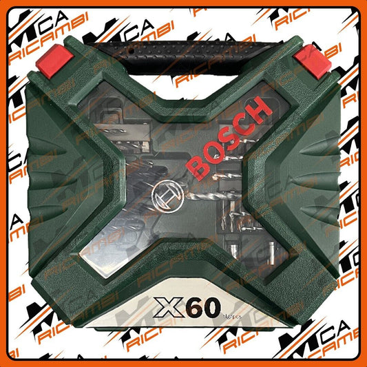 2607010611 BOSCH SET 60 PUNTE-INSERTI PER AVVITAMENTE E FORATURA