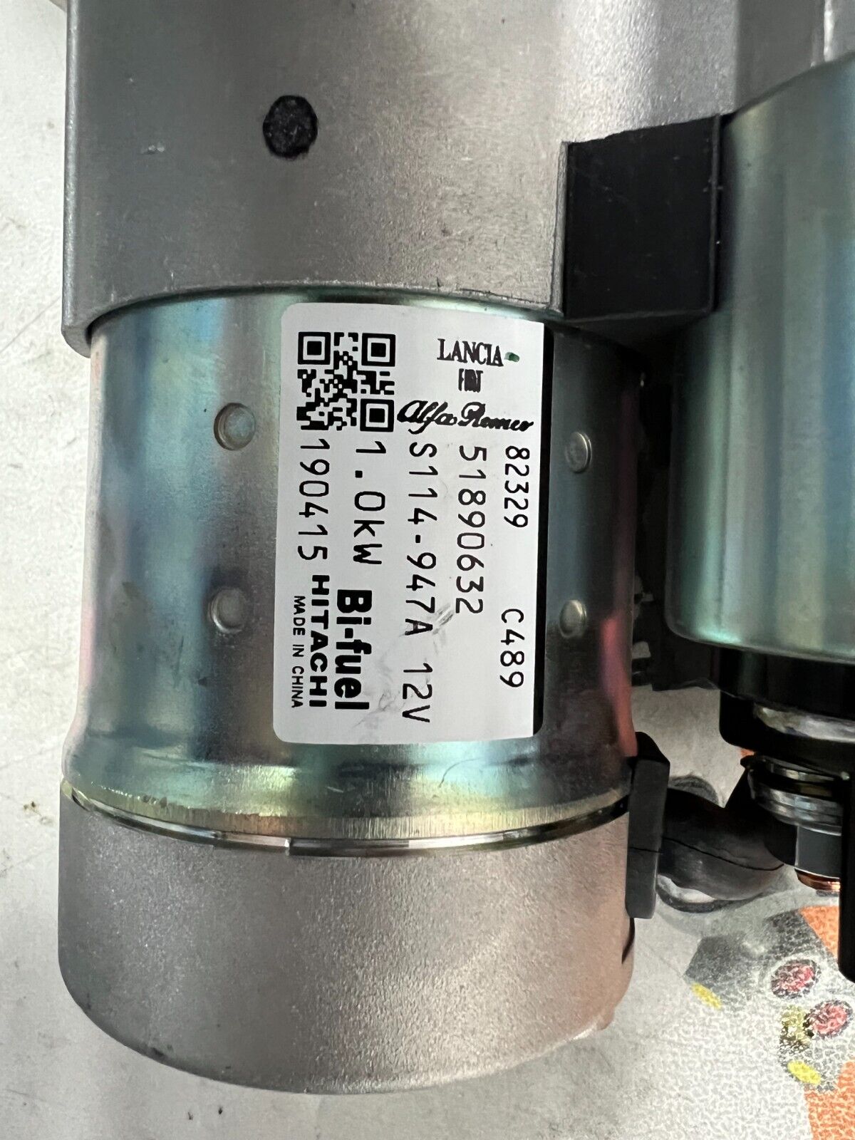 51890632 MOTORINO DI AVVIAMENTO ORIGIALE FIAT ABARTH ALFA ROMEO FORD LANCIA